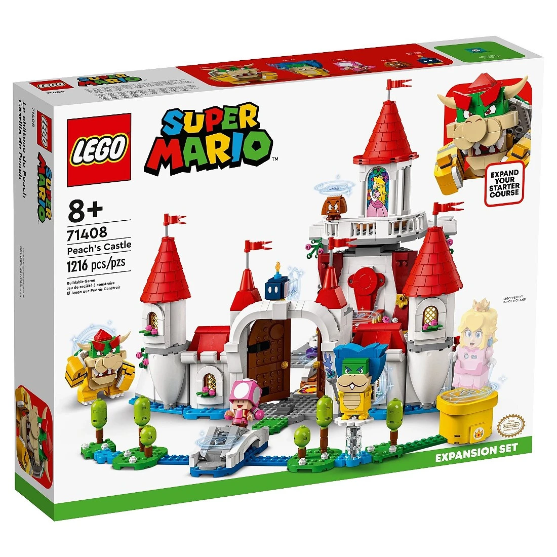 Lego 樂高 Mario 71408 碧姬公主城堡