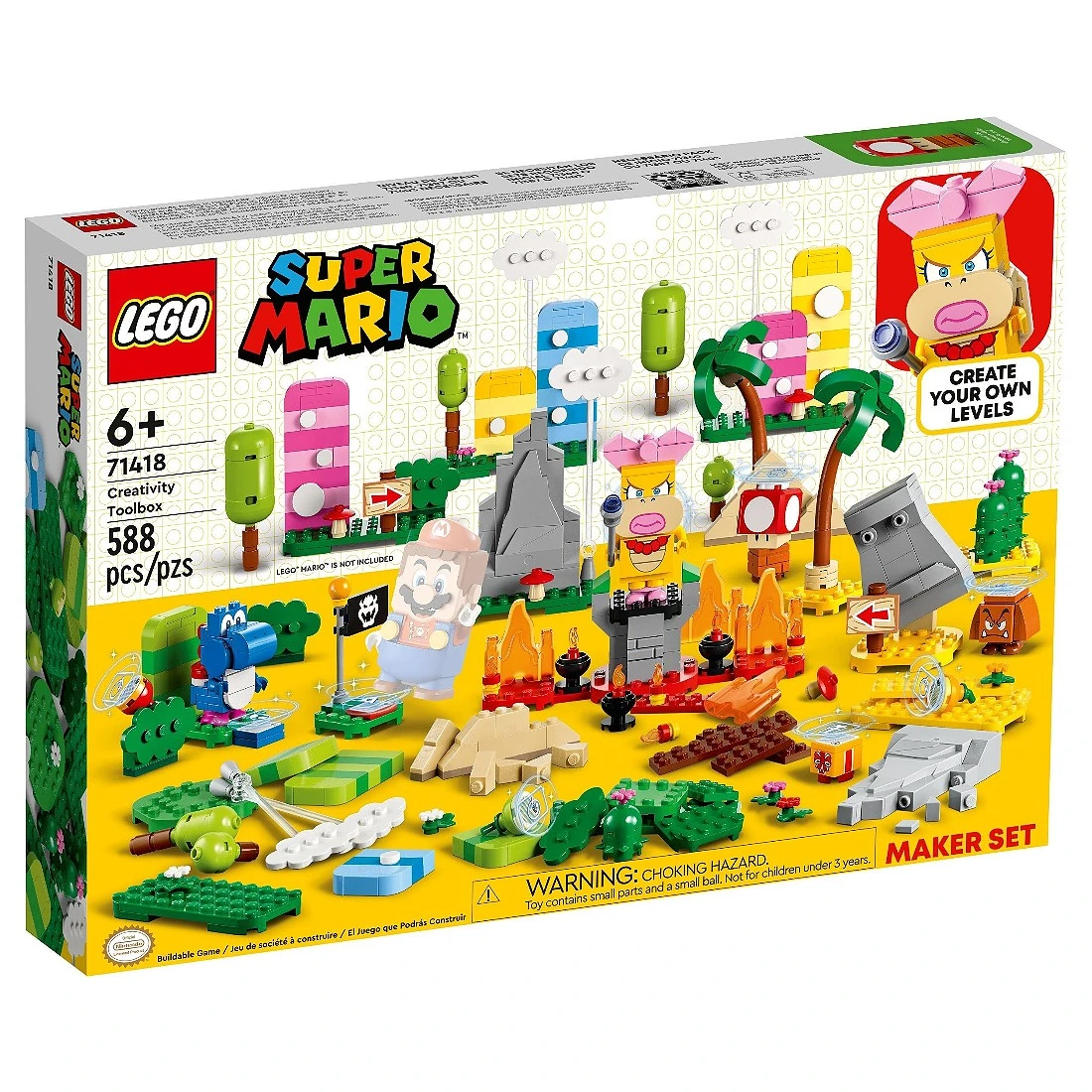 Lego 樂高 Mario 71418 創意工具箱擴充組