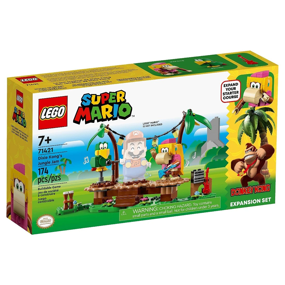 Lego 樂高 Mario 71421 蒂克斯剛的叢林音樂會