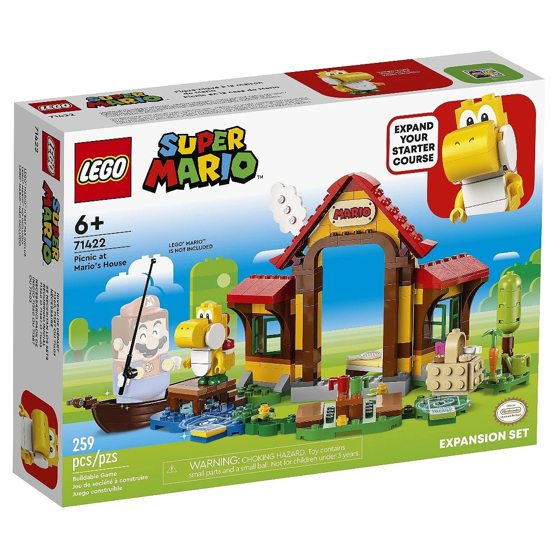 Lego 樂高 Mario 71422 瑪利歐之家野餐趣