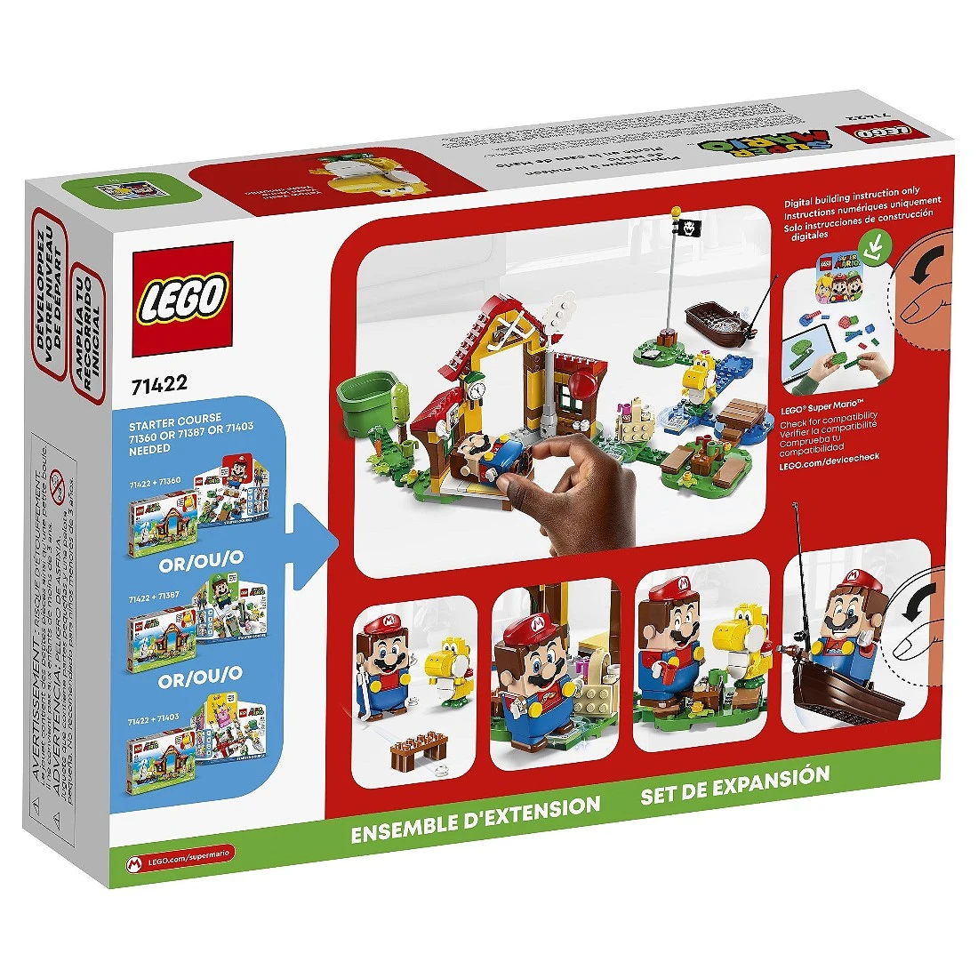Lego 樂高 Mario 71422 瑪利歐之家野餐趣