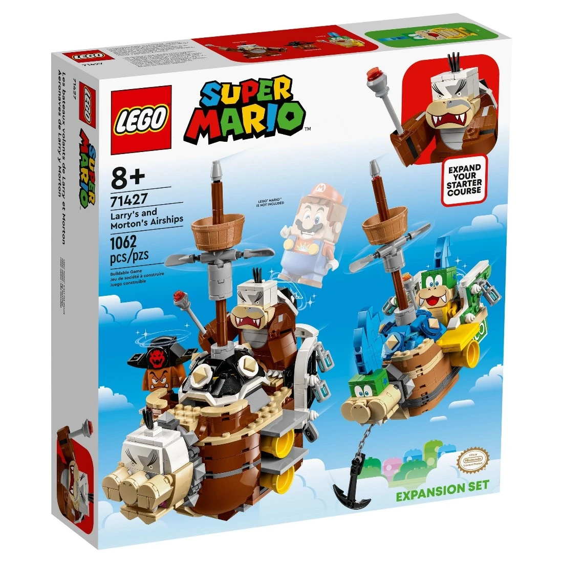 Lego 樂高 Mario 71427 拉里與莫頓的飛行戰艦