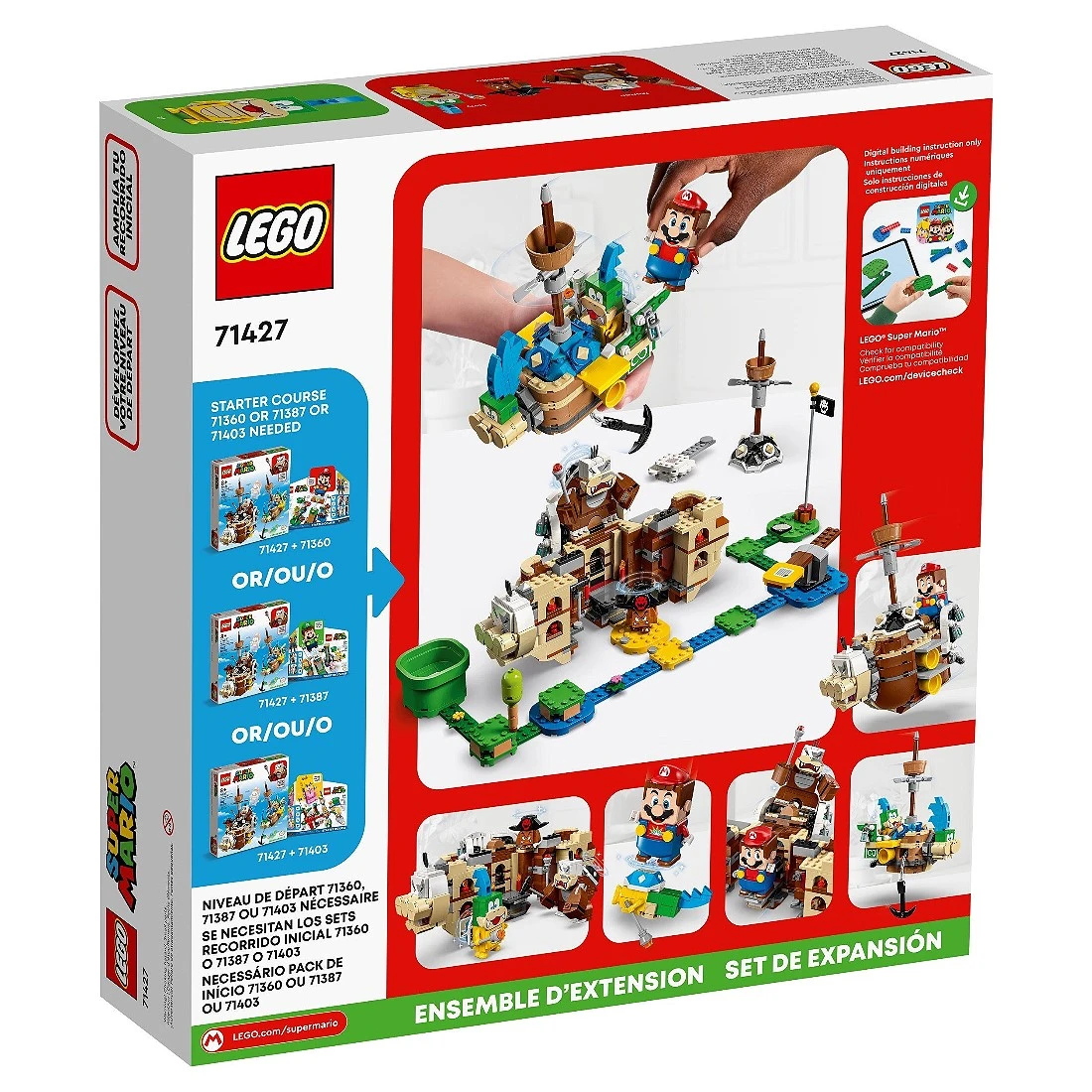 Lego 樂高 Mario 71427 拉里與莫頓的飛行戰艦