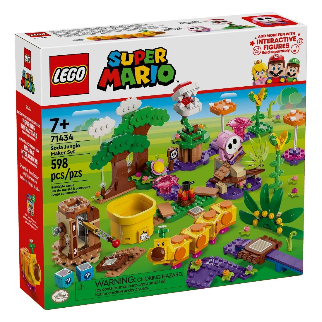 Lego 樂高 Mario 71434  蘇打叢林 創作組合
