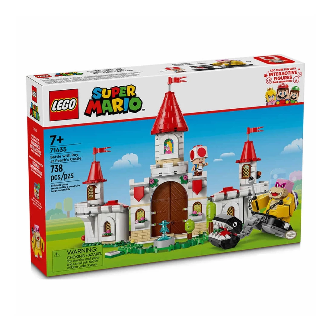 Lego 樂高 Mario 71435 與洛伊對決 碧姬城堡