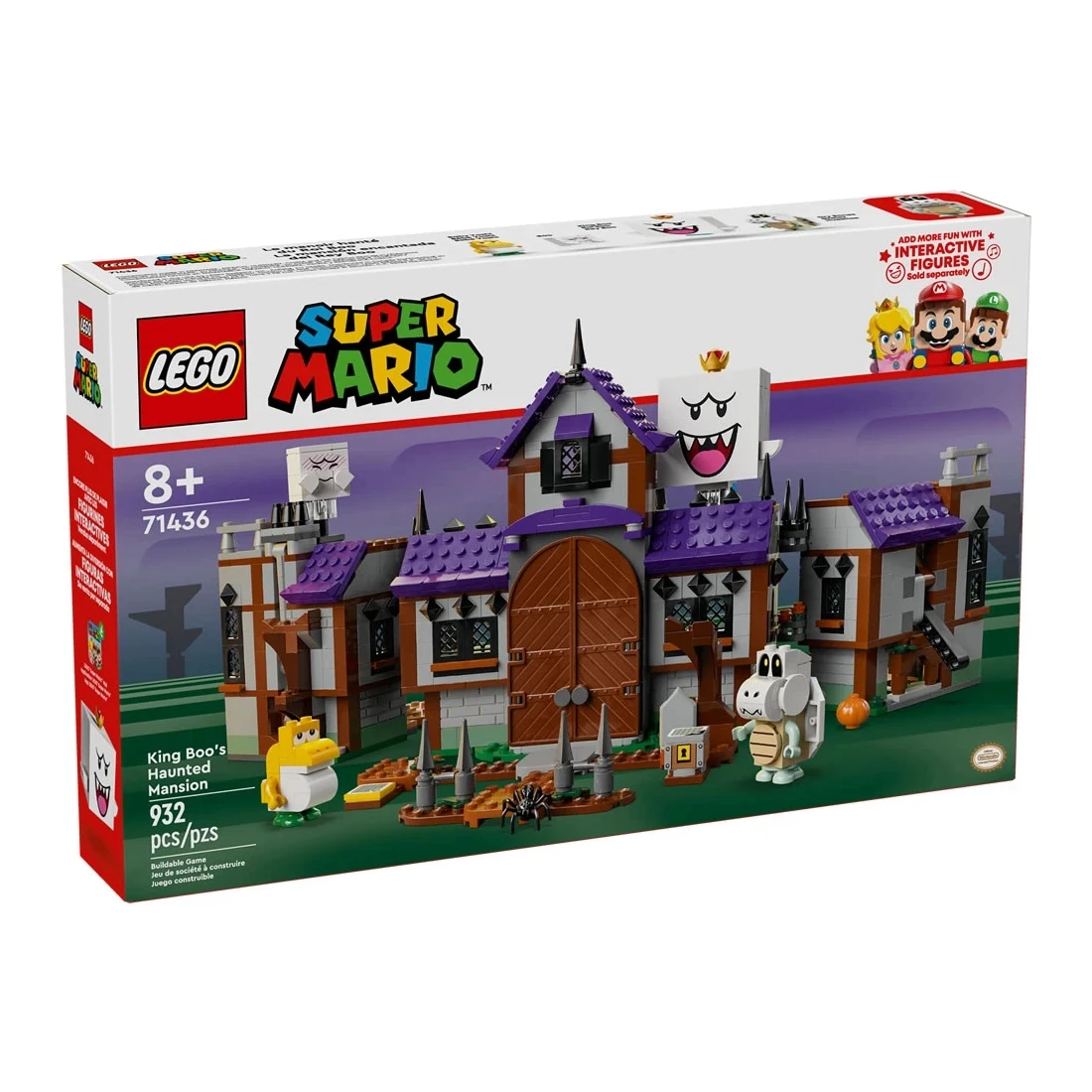 Lego 樂高 Mario 71436 害羞幽靈王的鬼屋