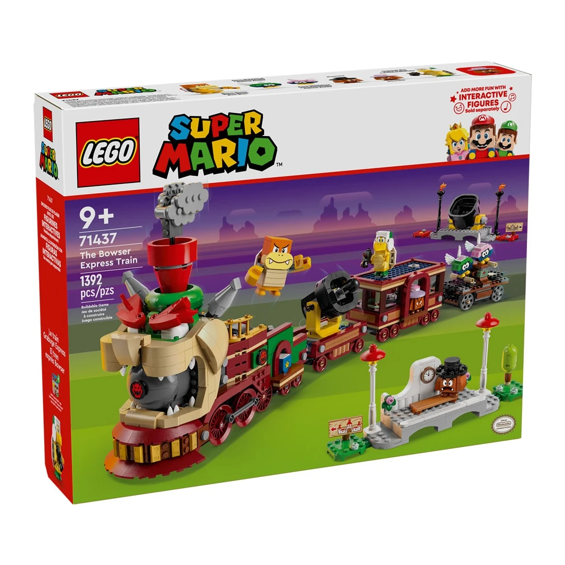 Lego 樂高 Mario 71437 庫巴特快列車