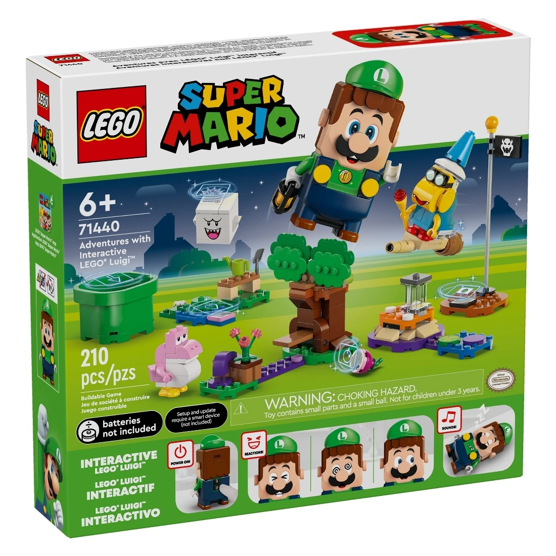 Lego 樂高 Mario 71440 路易吉 一起冒險