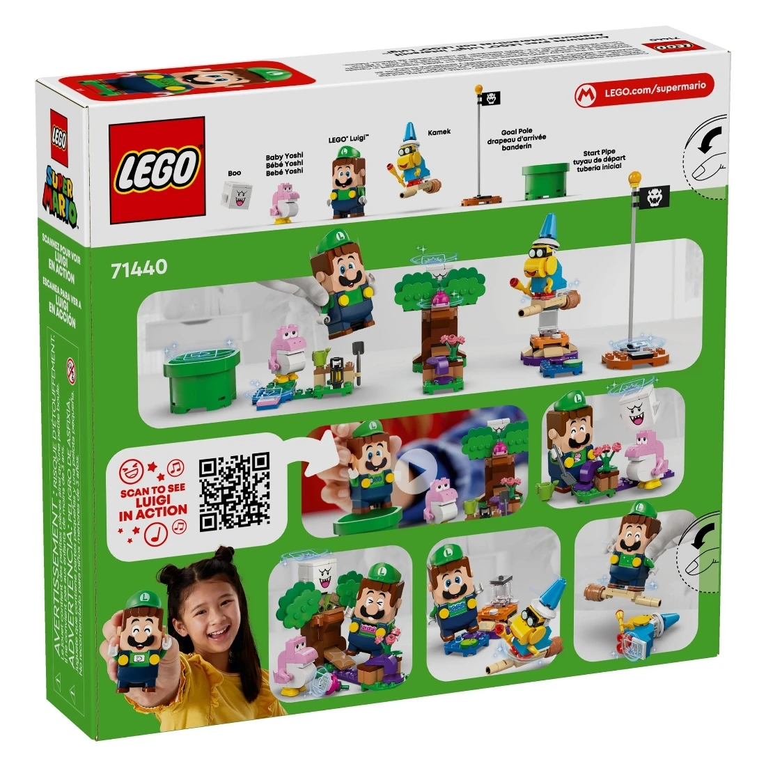 Lego 樂高 Mario 71440 路易吉 一起冒險