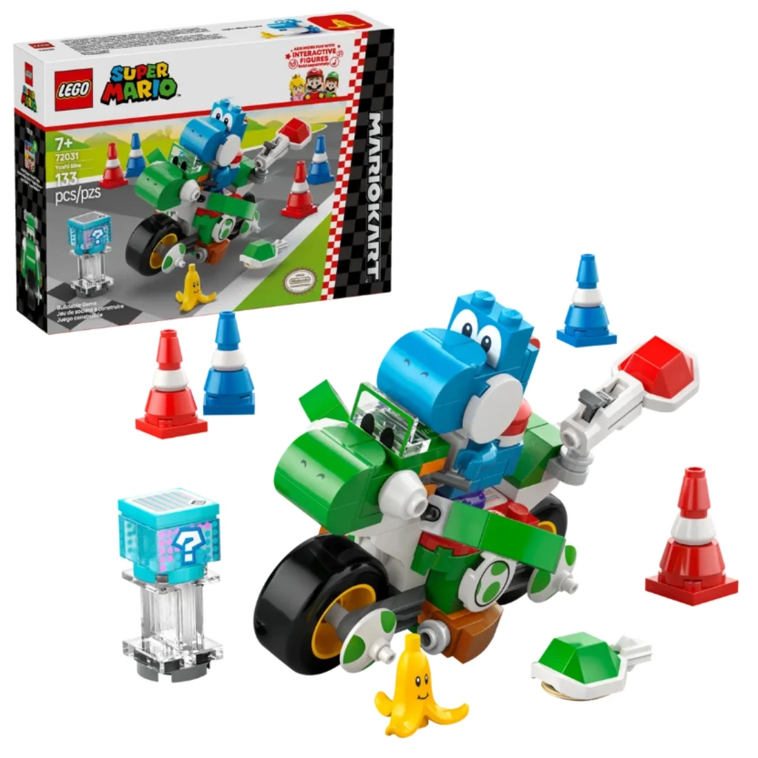 Lego 樂高 Mario 72031 瑪利歐賽車 耀西摩托車