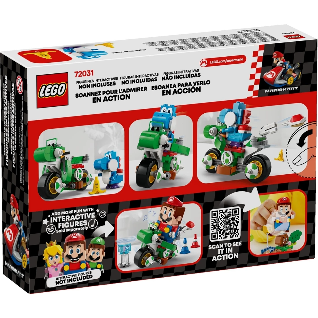 Lego 樂高 Mario 72031 瑪利歐賽車 耀西摩托車