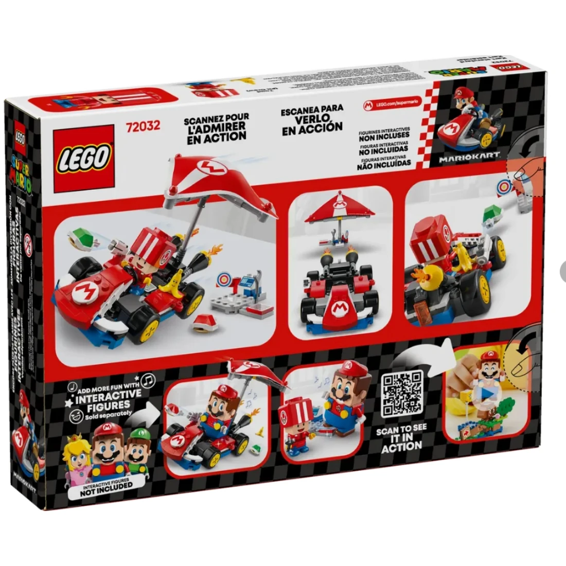 Lego 樂高 Mario 72032 瑪利歐賽車 標準車