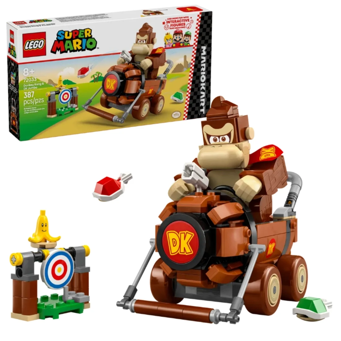 Lego 樂高 Mario 72033 瑪利歐賽車 咚奇剛與DK巨型