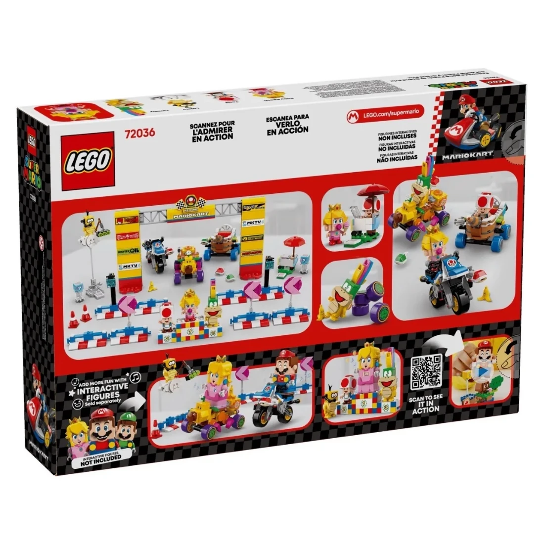 Lego 樂高 Mario 72036 瑪利歐賽車 碧姬寶寶與大獎賽組合