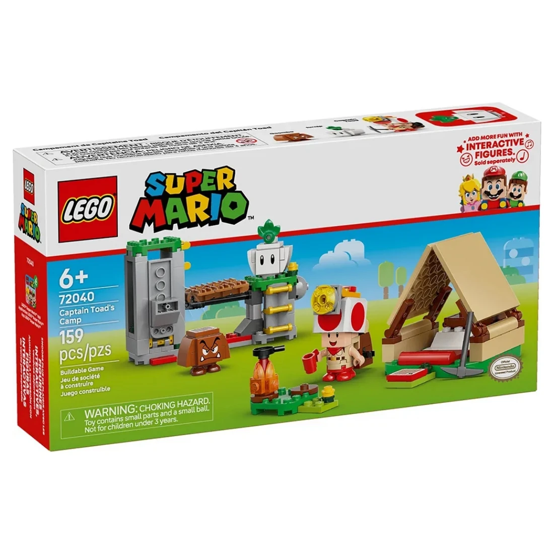 Lego 樂高 Mario 72040 奇諾比奧隊長的營地