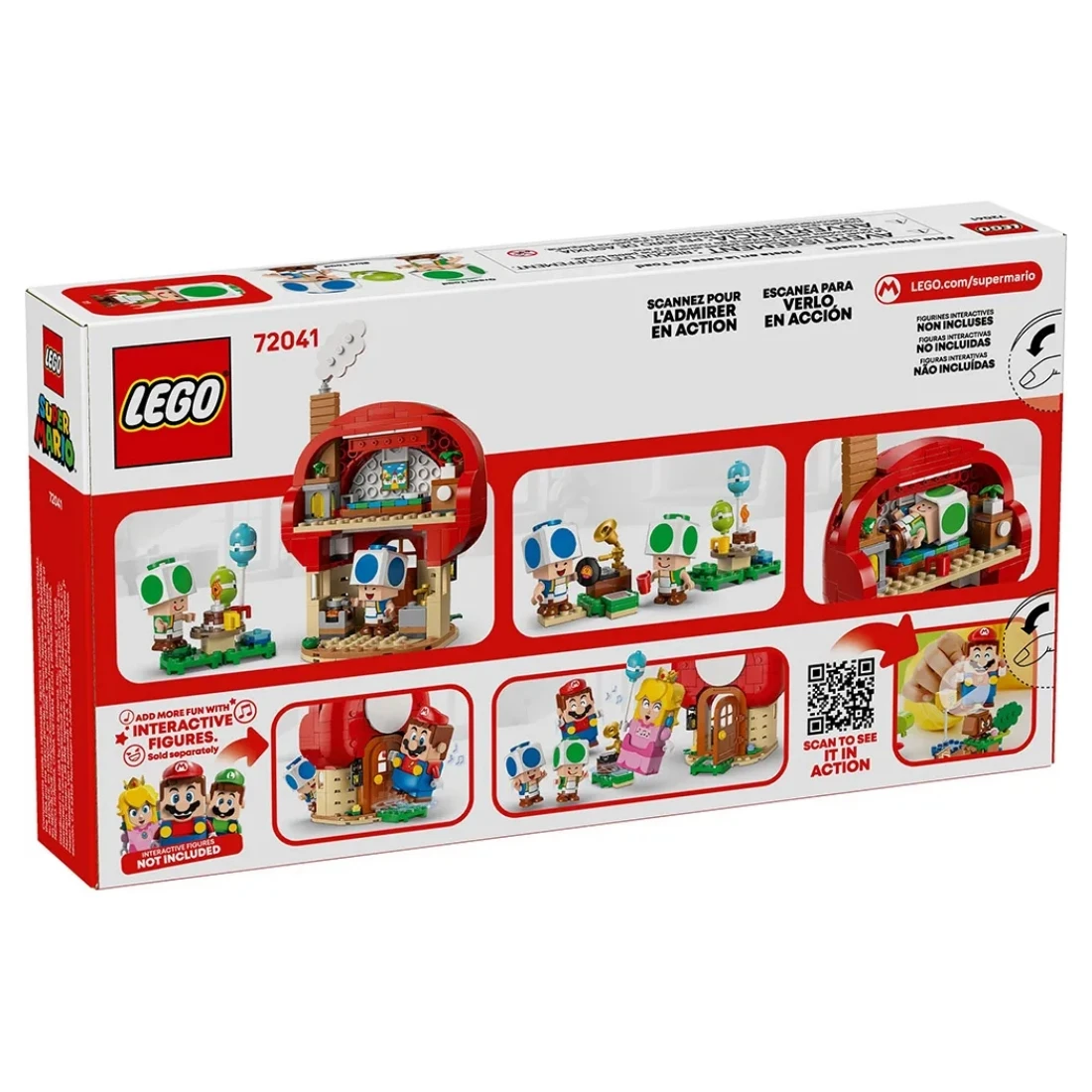 Lego 樂高 Mario 72041 奇諾比奧之家的家庭派對
