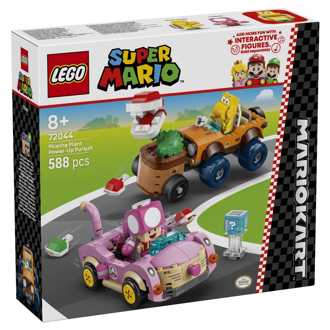 Lego 樂高 Mario 72044 瑪利歐賽車  咬下去！吞食花