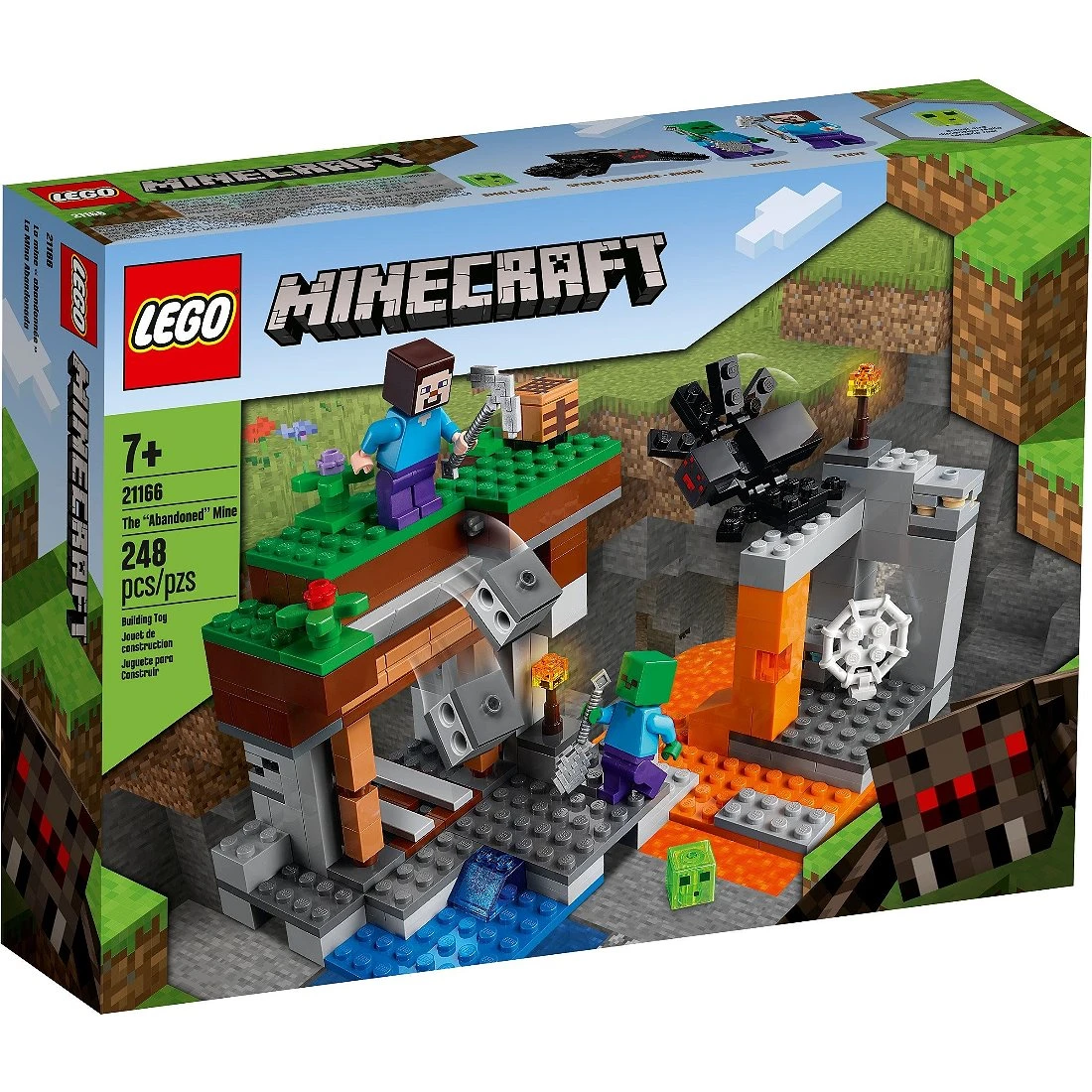 Lego 樂高 Minecraft 創世神 21166 廢棄礦場
