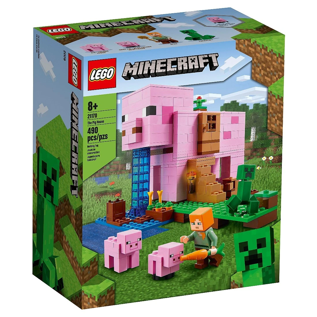 Lego 樂高 Minecraft 創世神 21170 豬小屋