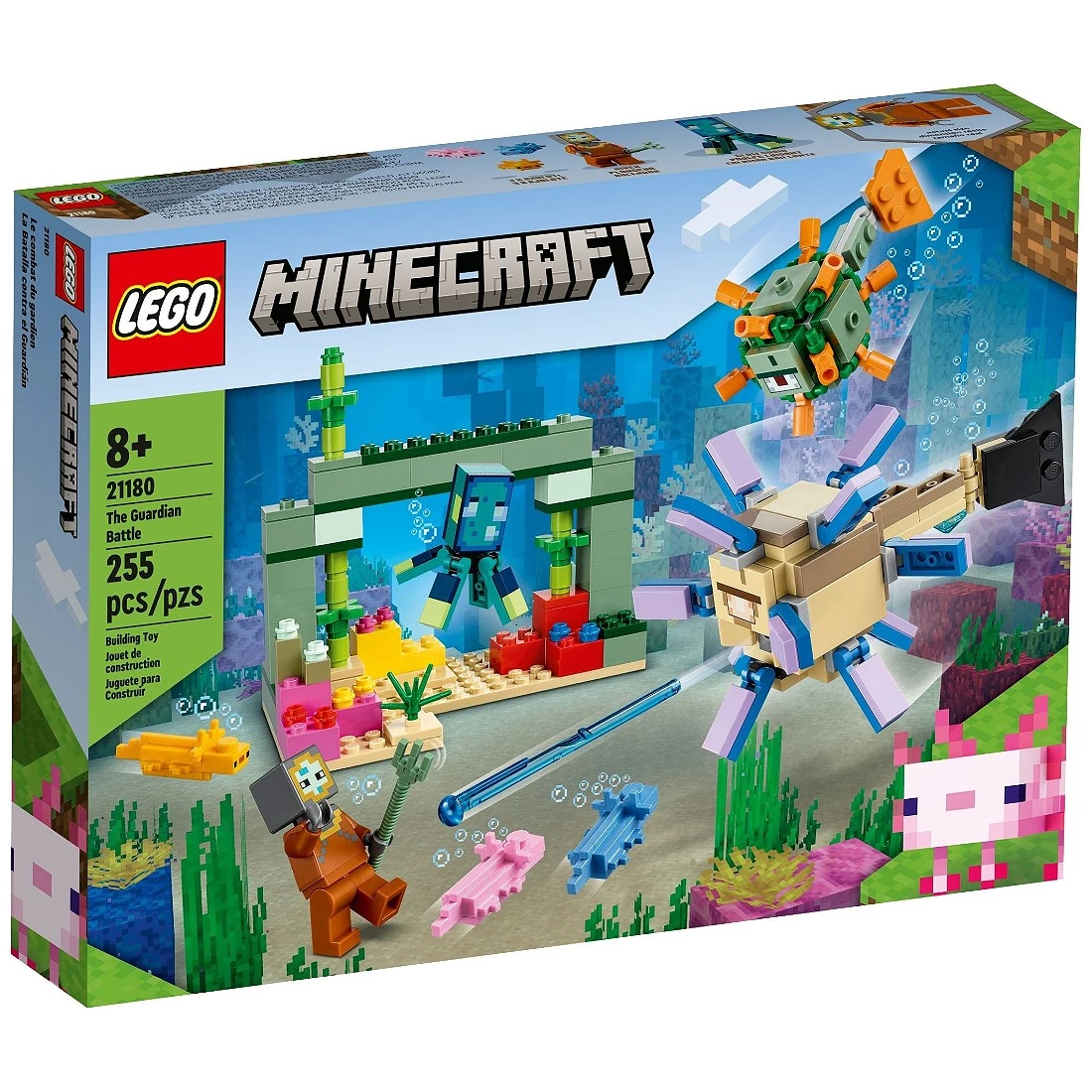 Lego 樂高 Minecraft 創世神 21180 守衛之戰