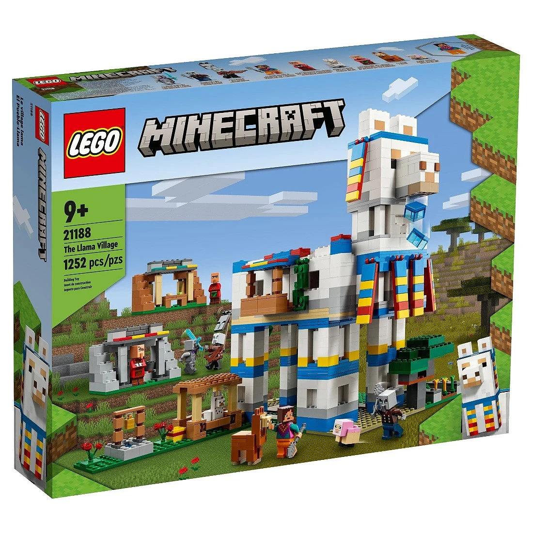 Lego 樂高 Minecraft 創世神 21188 駱馬村