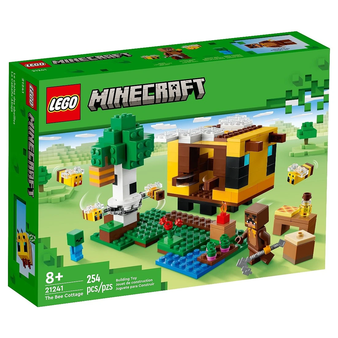Lego 樂高 Minecraft 創世神 21241 蜜蜂造型屋