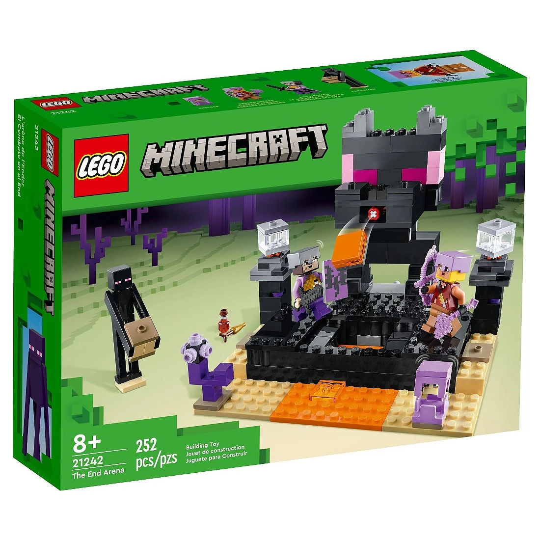 Lego 樂高 Minecraft 創世神 21242 終界競技場