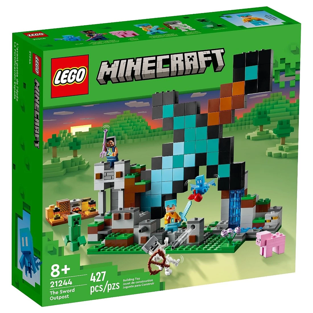 Lego 樂高 Minecraft 創世神 21244 鑽石劍基地