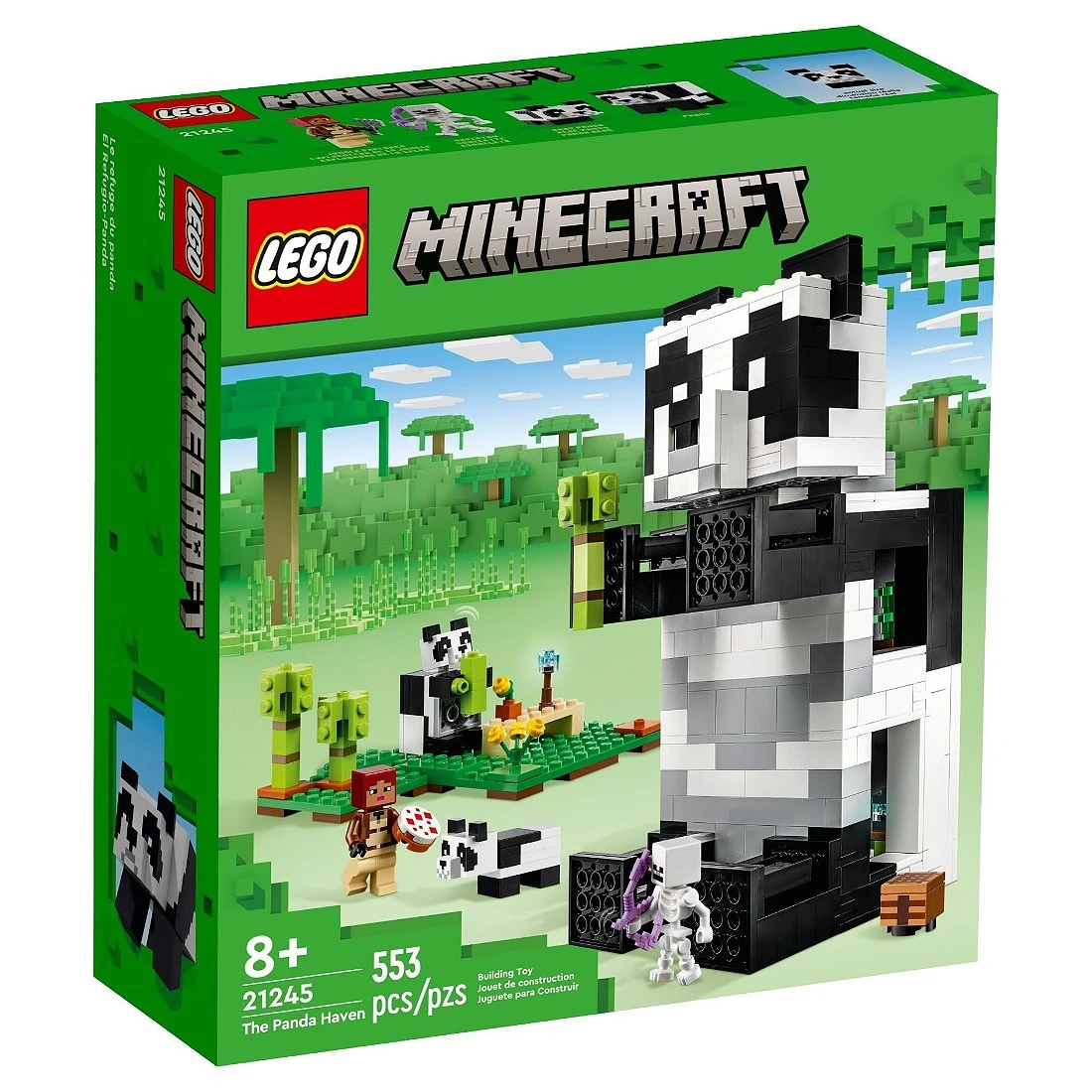 Lego 樂高 Minecraft 創世神 21245 貓熊的房屋