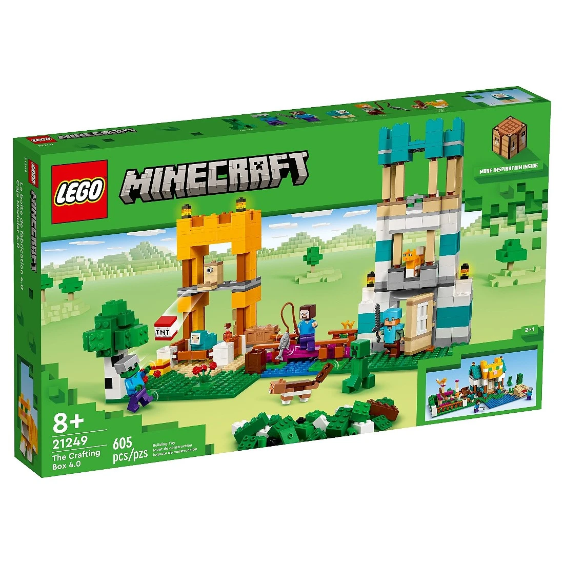 Lego 樂高 Minecraft 創世神 21249 創意製作盒4.0