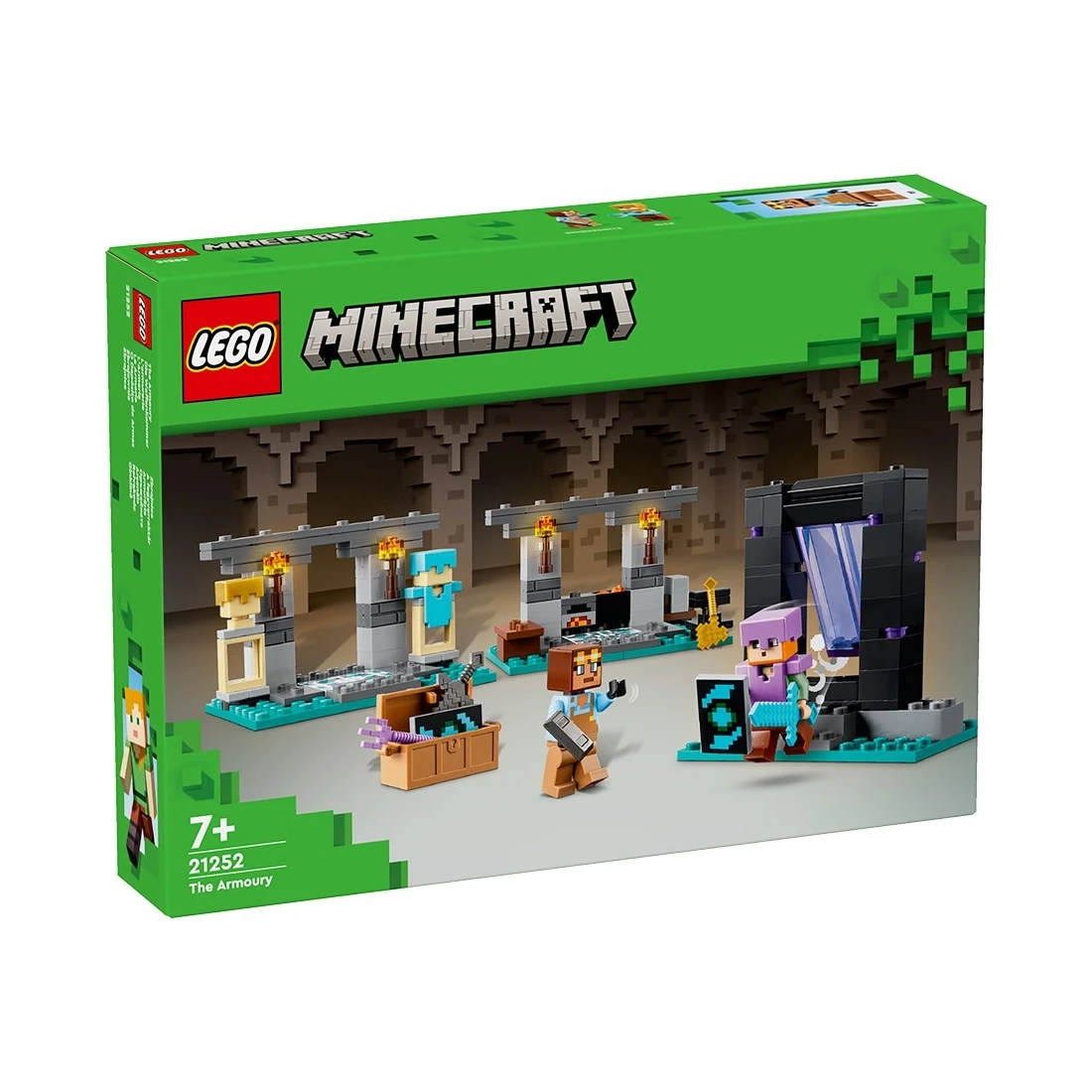 Lego 樂高 Minecraft 創世神 21252 THE ARMORY