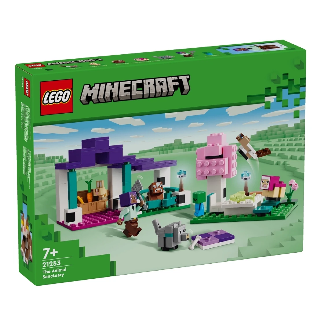Lego 樂高 Minecraft 創世神 21253 動物保護區