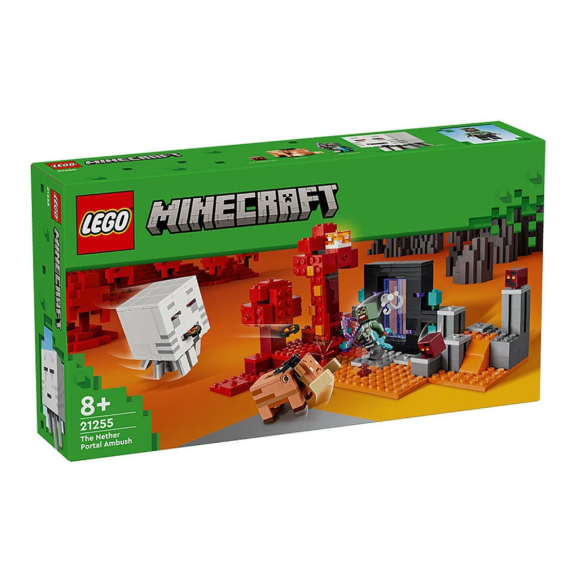 Lego 樂高 Minecraft 創世神 21255 下界傳送門伏擊