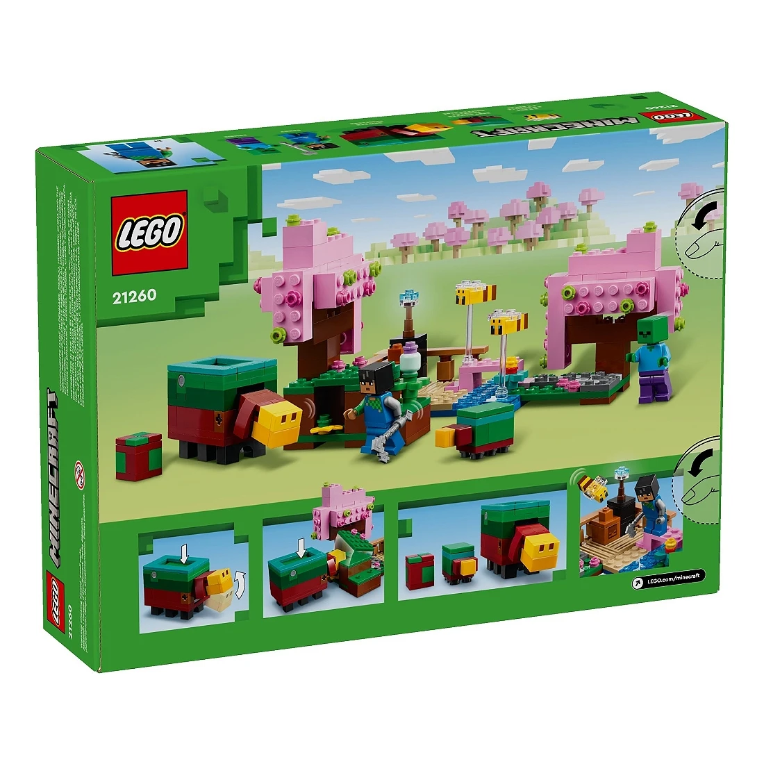 Lego 樂高 Minecraft 創世神 21260 櫻花園
