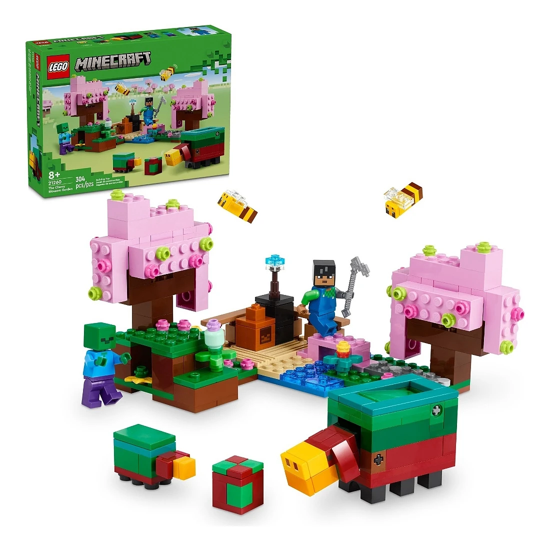 Lego 樂高 Minecraft 創世神 21260 櫻花園