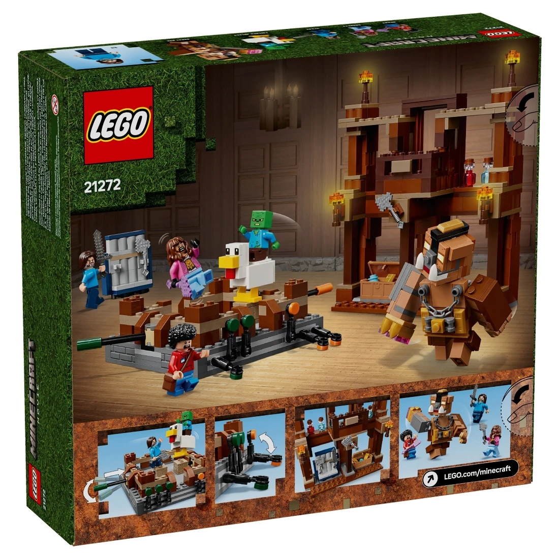 Lego 樂高 Minecraft 創世神 21272  林地府邸格鬥擂台