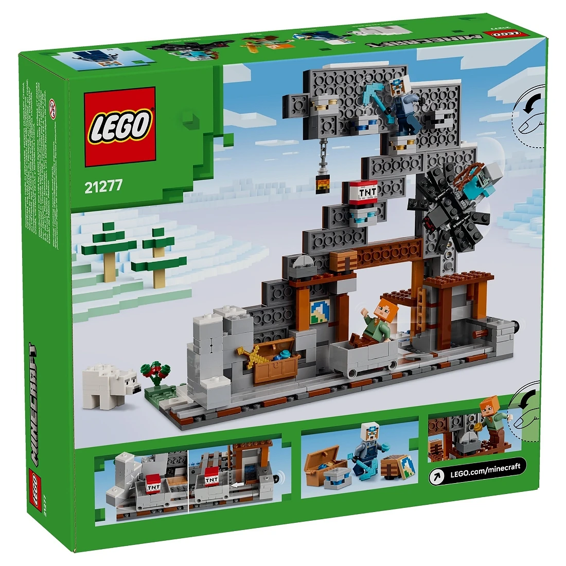 Lego 樂高 Minecraft 創世神 21277 十字鎬礦場