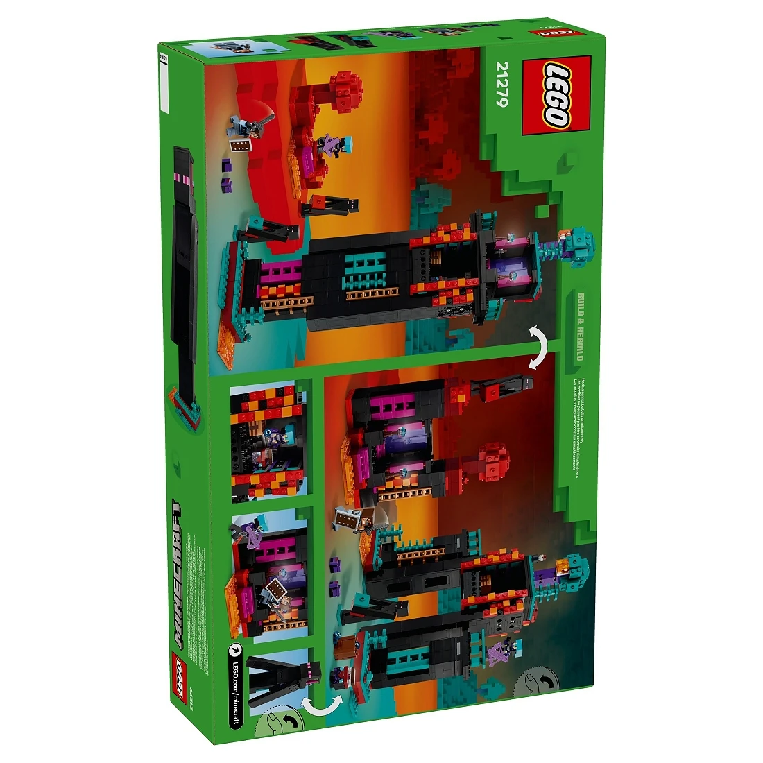 Lego 樂高 Minecraft 創世神 21279 終界使者塔