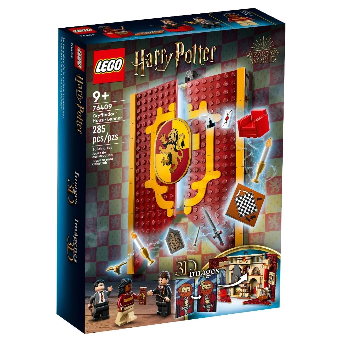 Lego 樂高 哈利波特 76409 葛來分多 學院院旗