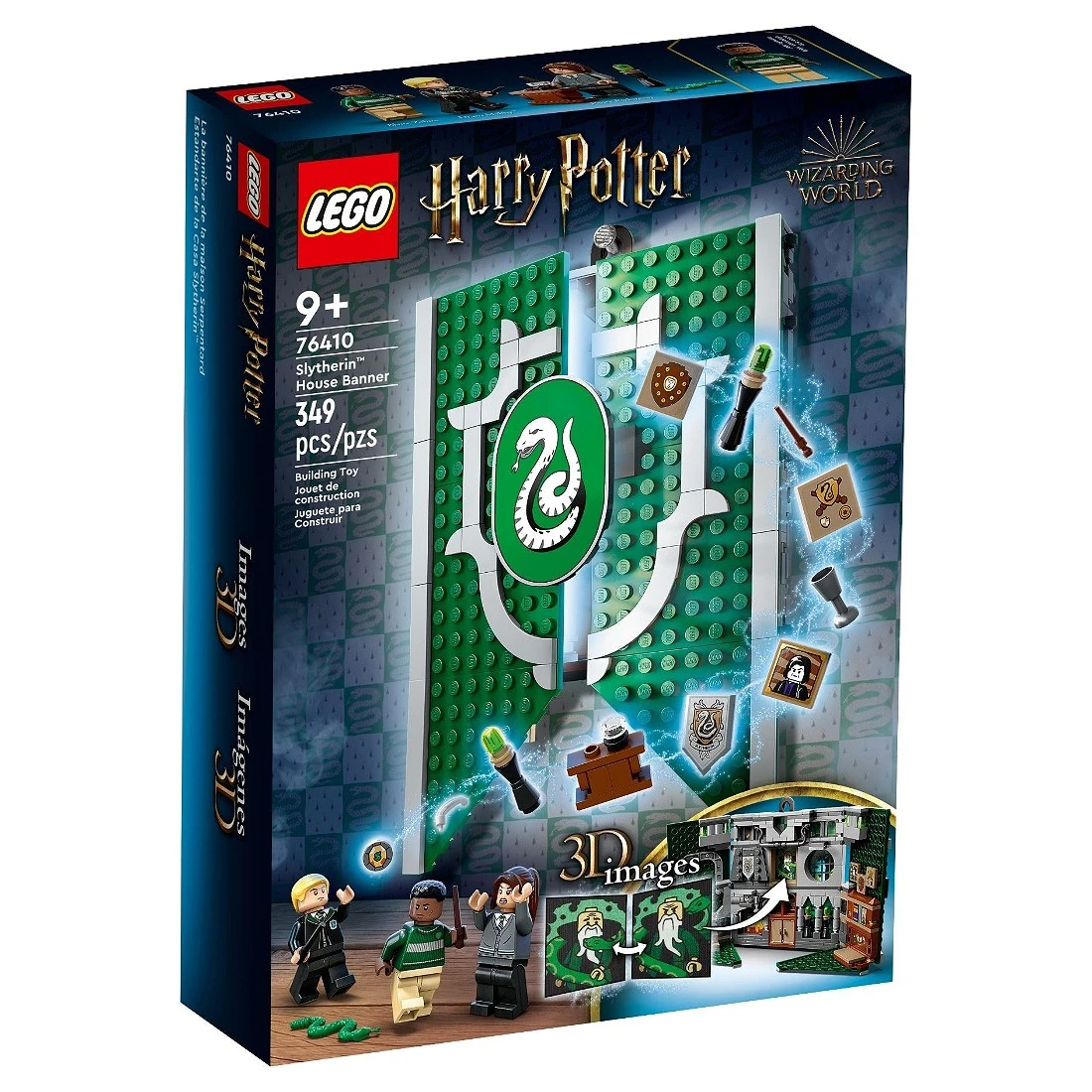 Lego 樂高 哈利波特 76410 史萊哲林 學院院旗