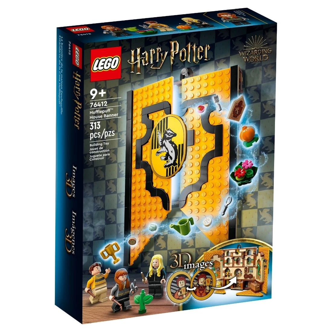 Lego 樂高 哈利波特 76412 赫夫帕夫 學院院旗
