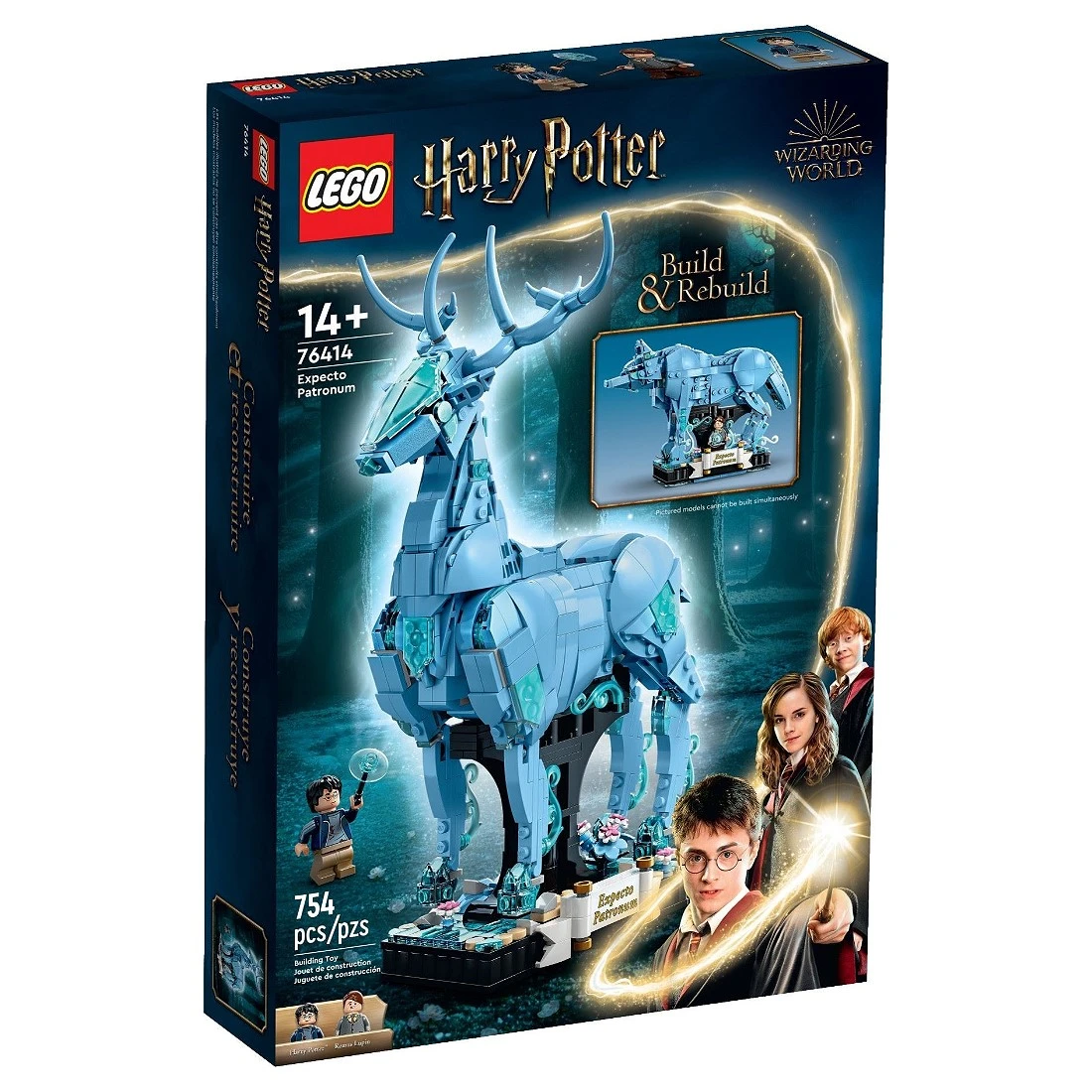 Lego 樂高 哈利波特 76414  疾疾護法現身 公鹿與狼二合一