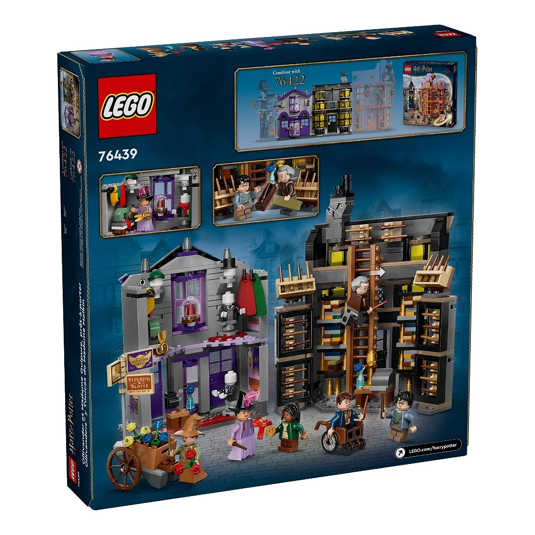 Lego 樂高 哈利波特 76439 奧利凡德的魔杖店和摩金夫人的長袍店