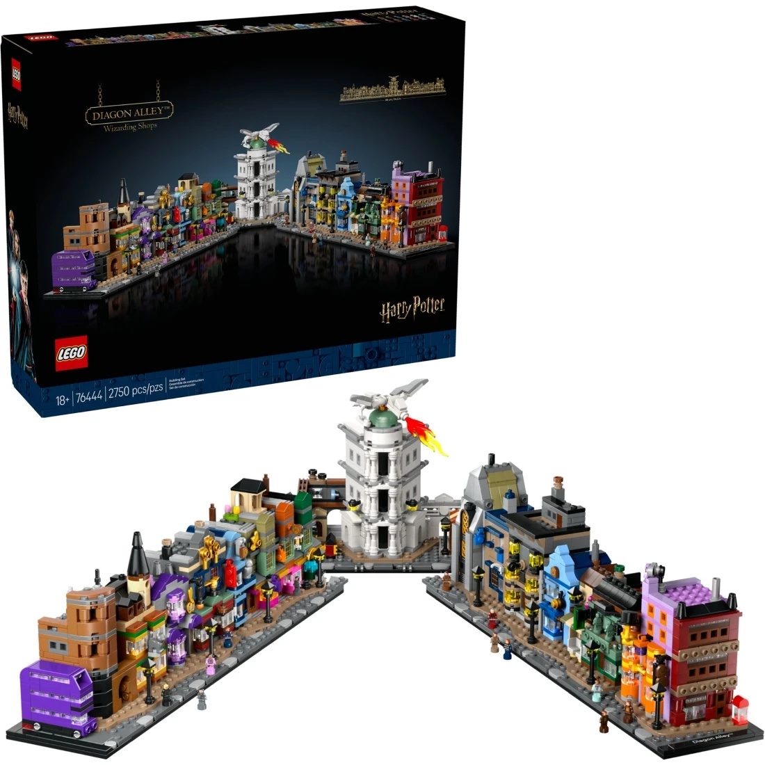 Lego 樂高 哈利波特 76444 斜角巷 Wizarding Shops