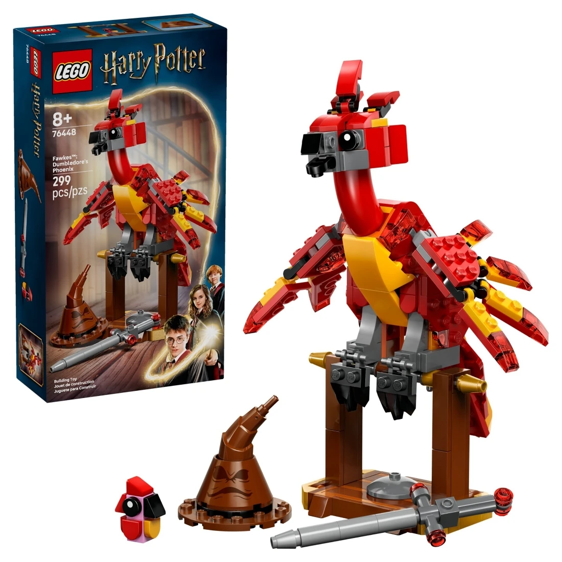 Lego 樂高 哈利波特 76448 佛客使 鄧不利多的鳳凰