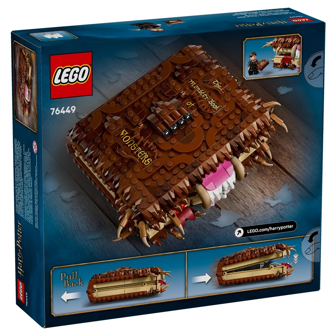 Lego 樂高 哈利波特 76449 會咬人的《怪獸的怪獸書》