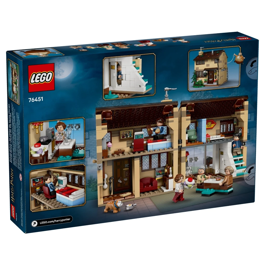 Lego 樂高 哈利波特 76451 水蠟樹街 瑪姬姑姑來訪