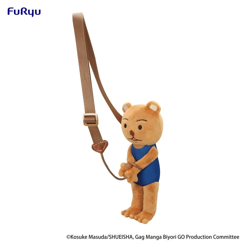 Furyu 景品 搞笑漫畫日和 被捕造型 熊吉 B款 絨毛玩偶