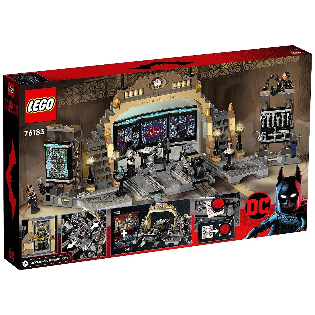 Lego 樂高 DC 蝙蝠俠 76183 蝙蝠洞 謎語人對決