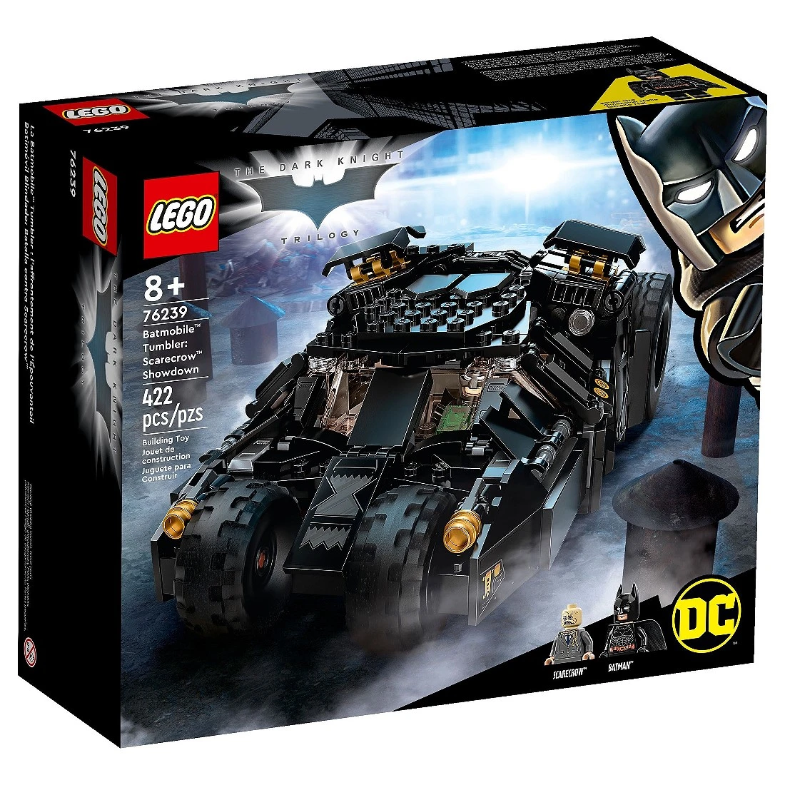 Lego 樂高 DC 蝙蝠俠 76239 蝙蝠車 稻草人對決